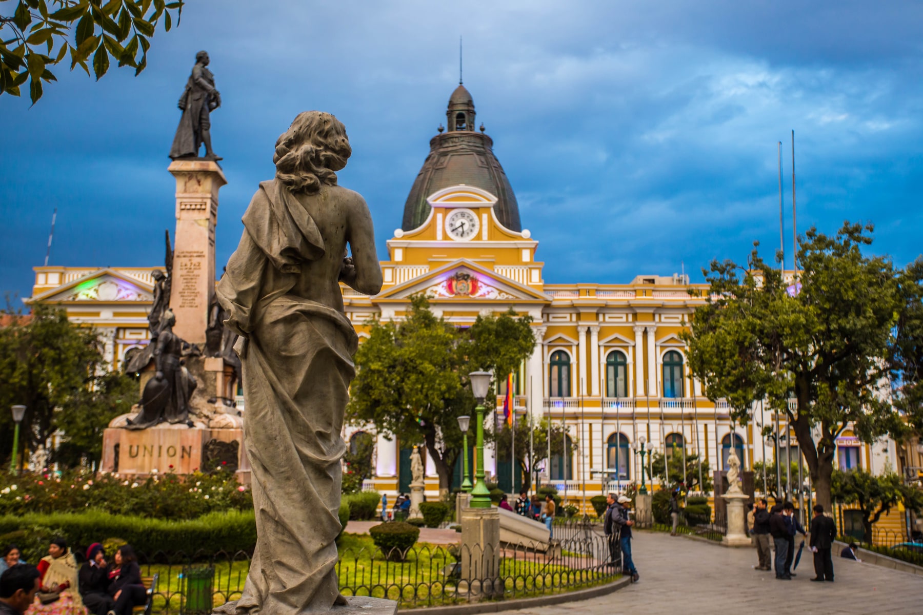 Bolivia La Paz Plaza