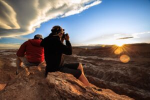 Sunset in Atacama Chile